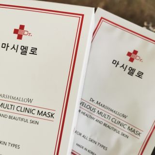 닥터마시멜로 마블러스 멀티 클리닉 마스크 — 4.5점을 준 리뷰어가 2021년 2월 올린 사용 사진