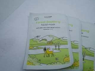 세뚜아(Cettua) [세뚜아] 포레스트 수딩 마스크 Cettual Forest  Soothing Mask 5매 — 5점을 준 리뷰어가 2024년 1월 올린 사용 사진