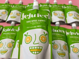 JEJUFEEL 풋풋한 제주담은 청귤에이드 — 5점을 준 리뷰어가 2022년 10월 올린 사용 사진