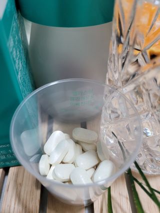 체인미 엘라스틴 콜라겐으로 이뻐진데이 500mg x 30정 — 5점을 준 리뷰어가 2021년 12월 올린 사용 사진