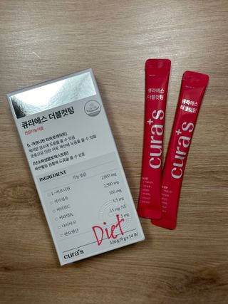 [큐라에스] 최신 다이어트 원료! 6중 기능성 더블컷팅 126g(2주일 분) — 4점을 준 리뷰어가 2023년 12월 올린 사용 사진