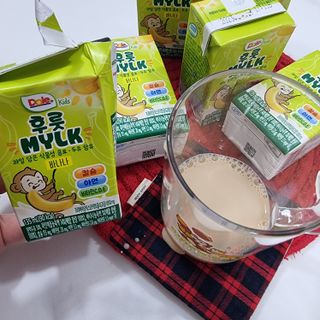 돌 Dole 후룻Mylk 바나나 135ml X32입 X1박스 — 5점을 준 리뷰어가 2022년 10월 올린 사용 사진