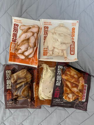 한끼통살 슬라이스 닭가슴살 — 5점을 준 리뷰어가 2023년 2월 올린 사용 사진