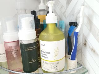 달리프 클로렐라 베러 루트 릴렉싱 샴푸 500ml — 5점을 준 리뷰어가 2021년 2월 올린 사용 사진