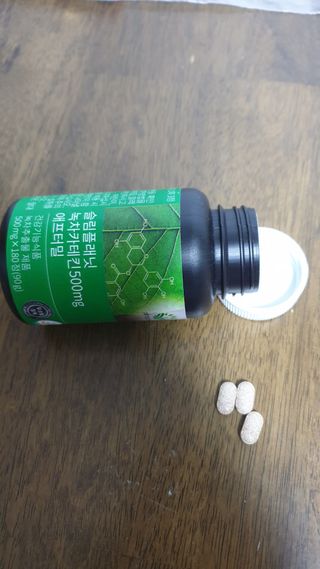 슬림플래닛 녹차카테킨 500mg 애프터밀 — 4점을 준 리뷰어가 2021년 3월 올린 사용 사진