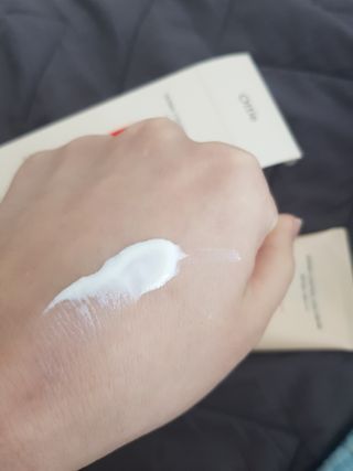 [오띠] SET_더마 컨트롤 선 크림( SPF50+ PA++++) & 100 마스크팩 x  4매 (수분/탄력/광채/장벽) — 5점을 준 리뷰어가 2022년 7월 올린 사용 사진