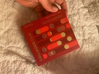 프리마인 귀족의 콜라겐, 92배 흡수율. 럭셔리 프리미엄 셀라브 콜라겐필름 30매 — 4.5점을 준 리뷰어가 2021년 9월 올린 사용 사진
