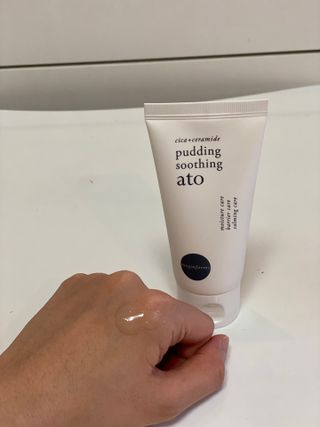 냉장고에 넣어요, 붉은 트러블 피부 다음날 진정되요 [버진팜스 푸딩수딩아토] — 5점을 준 리뷰어가 2021년 9월 올린 사용 사진