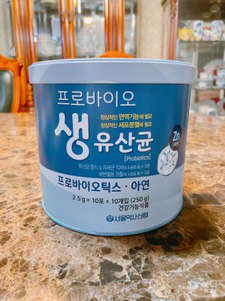 서울약사신협_프로바이오생유산균_2.5G x 100포 — 4점을 준 리뷰어가 2021년 3월 올린 사용 사진