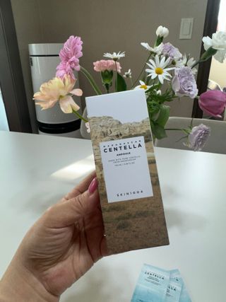[스킨1004] 마다가스카르 센텔라 앰플 100ml — 5점을 준 리뷰어가 2024년 5월 올린 사용 사진