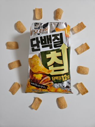 맛있게 채우는 단백질 12g, 닥터유 단백질칩 — 5점을 준 리뷰어가 2023년 12월 올린 사용 사진
