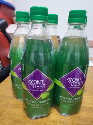 몽베스트 Montbest with Sparkling water Lime20병 — 5점을 준 리뷰어가 2023년 3월 올린 사용 사진