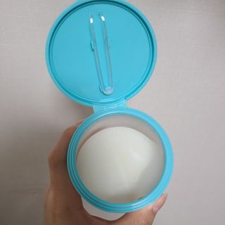 리더스코스메틱 리더스 카밍 바이오틱스 퀵 수딩 패드 — 5점을 준 리뷰어가 2022년 6월 올린 사용 사진