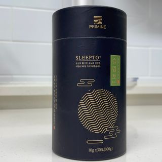 프리마인 자체 기업부설 연구소에서 찾아낸 건강한 수면의 비밀.  슬립토 플러스 30포 — 3.5점을 준 리뷰어가 2023년 4월 올린 사용 사진