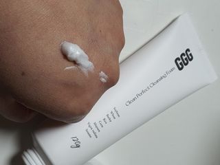 지지지 클린 퍼펙트 클렌징폼 120g — 5점을 준 리뷰어가 2022년 2월 올린 사용 사진
