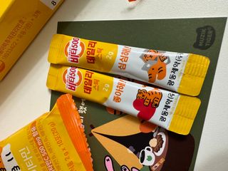 광동생활건강 [광동] 비타500데일리스틱  ★빼빼로데이★ 30포+70포+ 뚱랑이스티커+빼빼로+쇼핑백 — 5점을 준 리뷰어가 2022년 11월 올린 사용 사진