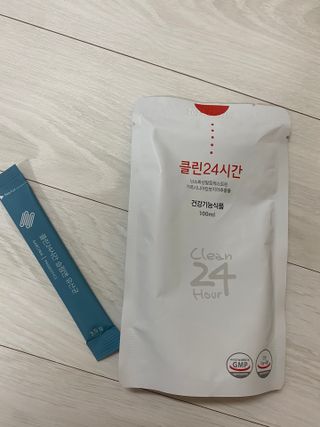 클린24시간 1BOX(5포) + 전용보틀(500ml) — 5점을 준 리뷰어가 2023년 6월 올린 사용 사진