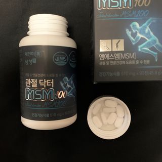 체인미 관절 및 연골건강에 도움을 줄수있는 관절닥터 MSM100 — 5점을 준 리뷰어가 2021년 11월 올린 사용 사진