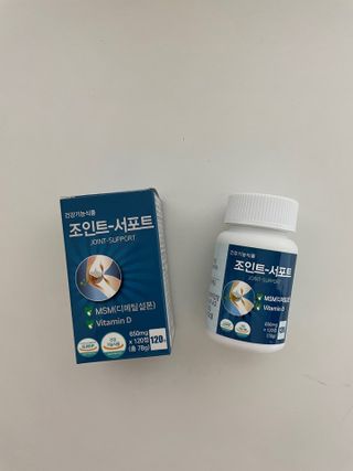 에이치알팜 조인트-서포트 보스웰리아 MSM 650mg x 120정 — 5점을 준 리뷰어가 2021년 4월 올린 사용 사진
