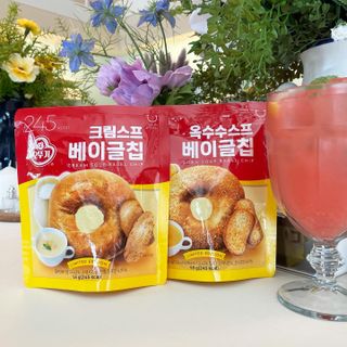 딜라이트 프로젝트 오뚜기스프 베이글칩 2종 — 5점을 준 리뷰어가 2021년 9월 올린 사용 사진