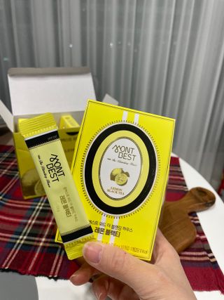 몽베스트 위드더 블랜딩 하우스 _레몬 블랙티 — 5점을 준 리뷰어가 2023년 1월 올린 사용 사진