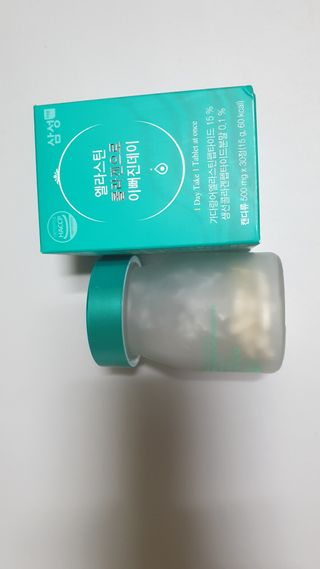 체인미 엘라스틴 콜라겐으로 이뻐진데이 500mg x 30정 — 4점을 준 리뷰어가 2021년 12월 올린 사용 사진