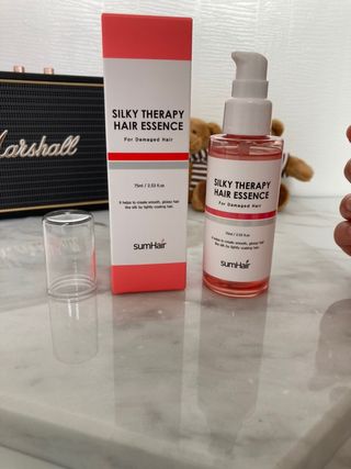 썸헤어 / SUMHAIR 썸헤어 실키 테라피 헤어 에센스 — 5점을 준 리뷰어가 2021년 6월 올린 사용 사진
