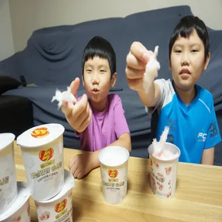 젤리벨리 솜사탕 2종-딸기치즈케이크, 바닐라 — 5점을 준 리뷰어가 2022년 2월 올린 사용 사진