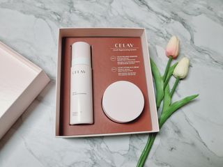프리마인 바르기만 하면 철벽 스킨케어+24시간 마스크팩 효과. 셀라브 리제너레이팅 시스템 부스터+크림 세트 — 5점을 준 리뷰어가 2023년 6월 올린 사용 사진