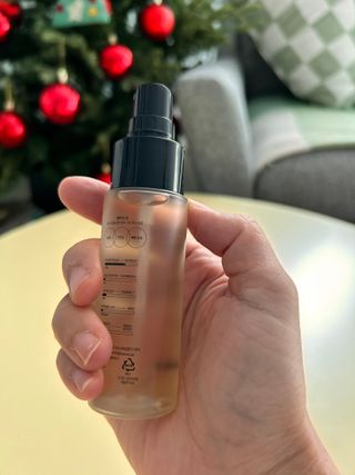 [쿠팡] 블립 수분 알로에 페이스 얼굴 진정 앰플 안개분사 미스트 스프레이 세럼, 50ml, 1개 — 5점을 준 리뷰어가 2024년 11월 올린 사용 사진