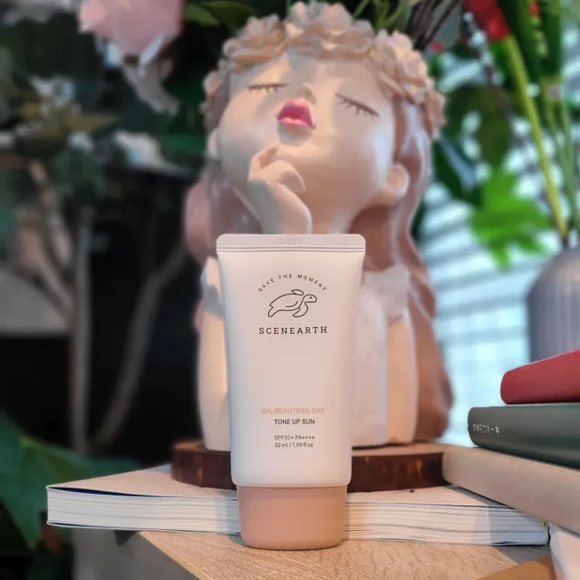 씨널스 오 뷰티풀데이 톤 업 선 50ml 리뷰 사진