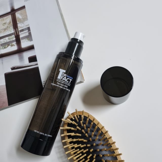 더팩트 에이치에프엔 쿨링 안티헤어로스 토닉 젤 150ml 리뷰 사진