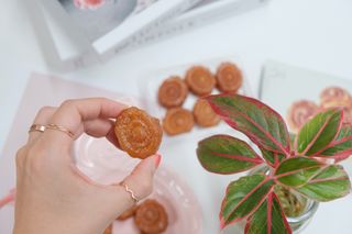 올리브영 딜라이트 프로젝트 벌꿀약과 — 5점을 준 리뷰어가 2022년 10월 올린 사용 사진