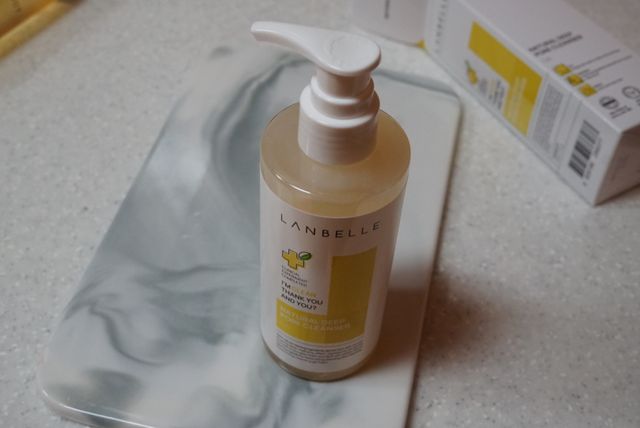 랑벨 내츄럴 딥 포어 클렌저 210ml (저자극 약산성 천연 클렌징 젤) 리뷰 사진