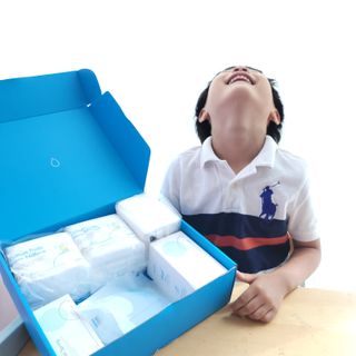 설랩수앤슈, 직접 만들어 쓰는 아기 물티슈 — 5점을 준 리뷰어가 2021년 8월 올린 사용 사진