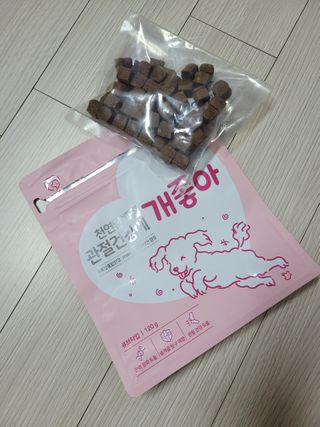 My Pet Care 천연단백질 관절건강에 개좋아 — 5점을 준 리뷰어가 2021년 1월 올린 사용 사진