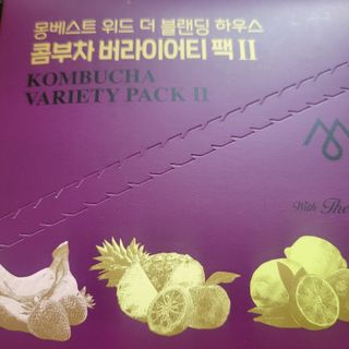 [몽베스트] 위드 더 블랜딩 하우스 콤부차 _ 버라이어티팩II — 5점을 준 리뷰어가 2024년 4월 올린 사용 사진