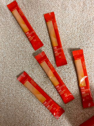 [닥터루템]맛있는 파인애플맛 과채효소 THE파이토엔자임365 1box (30포) — 5점을 준 리뷰어가 2022년 10월 올린 사용 사진