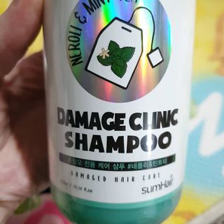 썸헤어 / SUMHAIR 썸헤어 데미지 클리닉 샴푸+트리트먼트 네롤리&민트티 — 5점을 준 리뷰어가 2021년 6월 올린 사용 사진