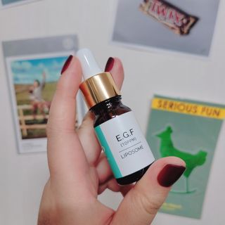 랑팡 EGF+FGF 10ppm 리포좀 앰플 원액 10ml — 4점을 준 리뷰어가 2021년 9월 올린 사용 사진