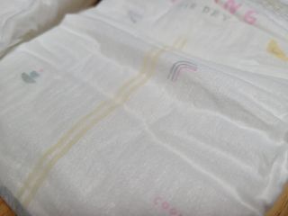 쿠잉 에어드라이  풀커버 밴드기저귀 (S/M/L) 1팩 — 5점을 준 리뷰어가 2022년 12월 올린 사용 사진