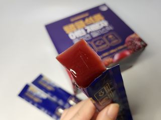 참앤들황토농원 맛있게 탱글탱글! 탱글석류 어린저분자 콜라겐 젤리스틱 1박스 ♥총 50포♥ — 5점을 준 리뷰어가 2023년 2월 올린 사용 사진