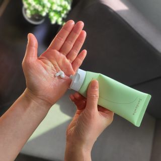 스킨큐어 산다화 울트라 젠틀 약산성 세안제 — 4.5점을 준 리뷰어가 2023년 3월 올린 사용 사진