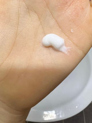 스킨큐어 산다화 울트라 젠틀 약산성 세안제 — 2점을 준 리뷰어가 2023년 3월 올린 사용 사진