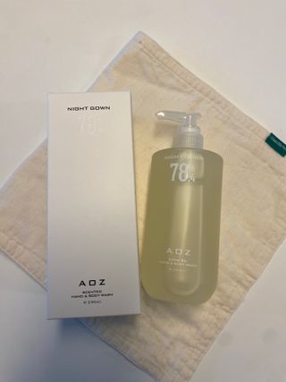 에일리언오더즈 센티드 핸드 앤 바디 워시 290ml (3종 택1) — 5점을 준 리뷰어가 2023년 8월 올린 사용 사진