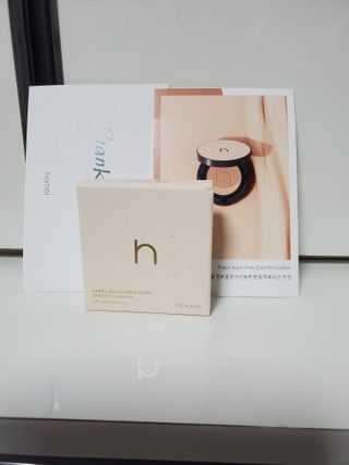 하멜 비건 아쿠아 글로우 제로핏 쿠션 — 4.5점을 준 리뷰어가 2022년 8월 올린 사용 사진