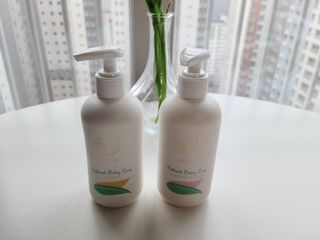 mom e 맘이 내추럴 베이비 케어 샴푸앤바스+로션 — 5점을 준 리뷰어가 2021년 1월 올린 사용 사진
