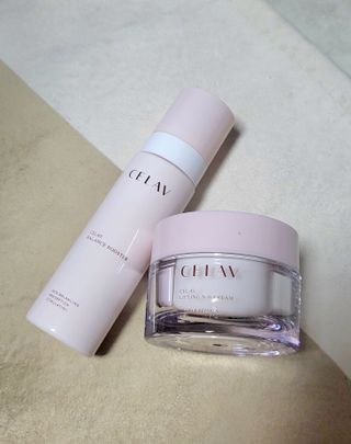 프리마인 바르기만 하면 철벽 스킨케어+24시간 마스크팩 효과. 셀라브 리제너레이팅 시스템 부스터+크림 세트 — 5점을 준 리뷰어가 2023년 5월 올린 사용 사진