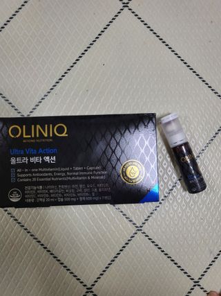 올리닉 울트라비타액션 — 5점을 준 리뷰어가 2021년 9월 올린 사용 사진