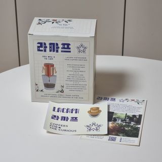 라까프 베트남 핀 커피 드립백 7개입 — 5점을 준 리뷰어가 2022년 8월 올린 사용 사진